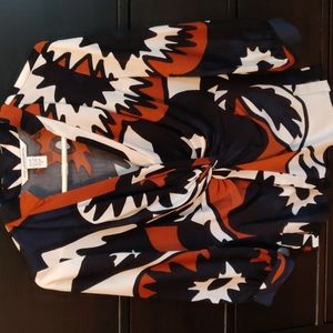 Diane von Furstenberg Silk Blouse Size 12